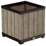 KETER Deco Square 45,5 x 45,5 x 45,5 cm Braun