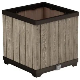 KETER Deco Square 45,5 x 45,5 x 45,5 cm Braun