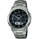 Casio Herren-Armbanduhr XL Wave Ceptor Analog - Digital Quarz Titan WVA-M630TDE-1AER