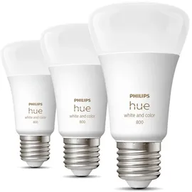 Philips LED-Birne 6,5W E27 warmweiß 3 St.