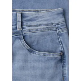 street one studio High Waist Wide Leg Jeans, im Loose Fit Light Blue wash), 30 - 30W / 28L