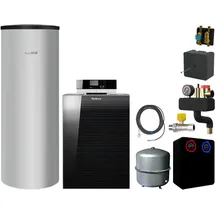 Buderus Gas-Brennwertkessel Logano plus KB192i.2-22, Speicher Logalux SU, 200 Liter