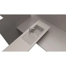 Schock Formhaus D-100L Einbau onyx + Excenterbetätigung