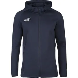 Puma teamFINAL Casuals Kapuzenjacke Herren Blau S