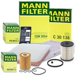 Mann-filter Inspektionspaket Filtersatz SET B für Opel