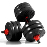 CCLIFE Hanteln Set 2er Kurzhanteln 20 30 40kg Hantelset professionell Dumbbell ohne Verbindungsstahlrohr Gewichten-ZERRO