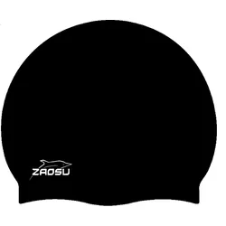 Schwimmkappe klassisch silikon unisex - Badekappe Classic schwarz Einheitsgröße