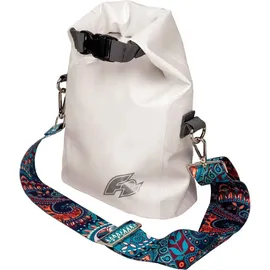 F2 Tasche Kauai - wasserdichte Schultertasche 10 L Weiss 2024/25
