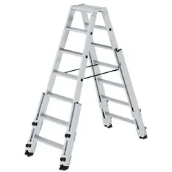 Stufen-Stehleiter treppengängig 2x7 Stufen