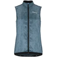 Craft Damen Pro Gravel Wind Weste (Größe M, blau)