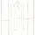 CLP Rankgitter Paula 170 x 86 cm Antik-Creme