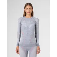 Uyn Ambityon langarm Funktionsshirt melange Damen grey melange/nude/sage green XS