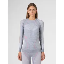 Uyn Ambityon langarm Funktionsshirt melange Damen grey melange/nude/sage green XS