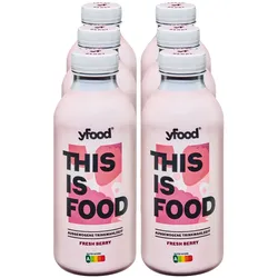 YFood Drink Fresh Berry 500 ml, 6er Pack