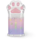 Legami Spitzer mit Behälter Meow transparent mit Glitzerdetails