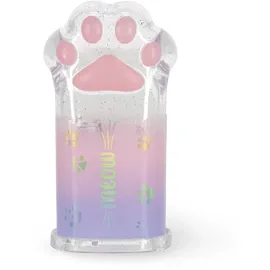 Legami Spitzer mit Behälter Meow transparent mit Glitzerdetails
