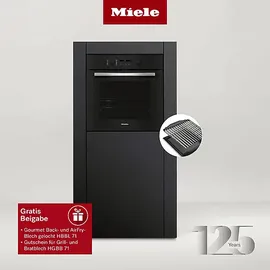 Miele H 2766-1 BP 125 Edition, Backofen (Einbaugerät, 76 l, 595 mm breit), BlackLine