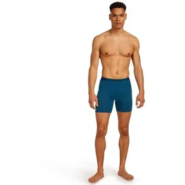 Icebreaker Merino 150 Anatomica Long Boxershorts - Atlantis - M