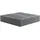 home collective Boxspringbett 200 x 200 cm H2 Grau