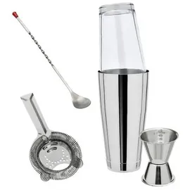 ich-zapfe Cocktail Set Boston Shaker mit Original Mixing-Glas