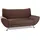 Home Affaire 2-Sitzer Saltare Kunstleder 174 x 78 x 82 cm Braun