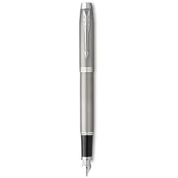 Parker IM, Schwarz, Edelstahl, Blau, Edelstahl, Edelstahl, Medium, Geschenkbox