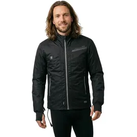 Macna Centre beheizbare Textiljacke, schwarz, XS