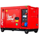ITC Power 8000d Diesel Stromaggregat rot
