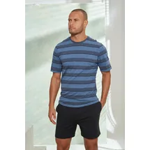 H.I.S. Pyjama gestreift Blau 44/46 (S)