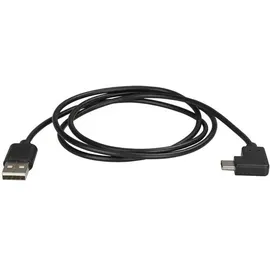 Startech StarTech.com USB-A auf USB-C Kabel, rechts gewinkelt, St/St, 1m, USB 2.0 Kabel, USB Typ-C, USB A zu USB-C Kabel