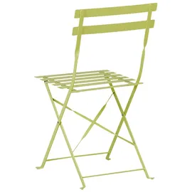 Beliani Bistro Set Grün 60x60x80