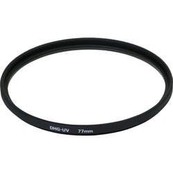 Dörr UV Filter DHG 77mm (77 mm, UV-Filter), Objektivfilter, Schwarz