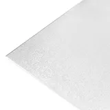 KARAT Tischfolie Empire mit abgeschrägter Kante Transparent 110 x 135 cm