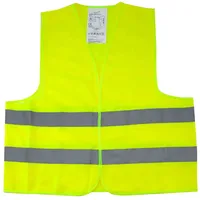 Trendline Warnweste universal gelb XL Autowarnweste Leuchtweste Warnschutz