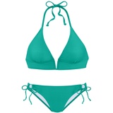 VIVANCE Triangel-Bikini Damen grün Gr.40 Cup C/D,