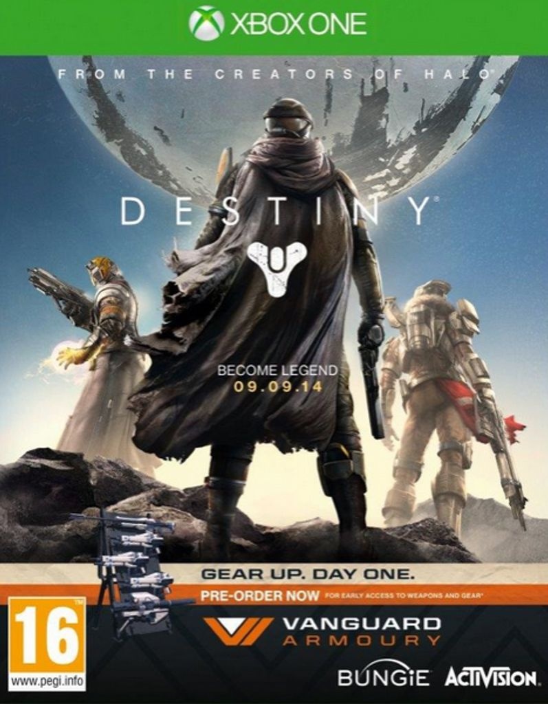 Activision Destiny Vanguard Armoury Edition, Xbox One, Xbox One, FPS (First Person Shooter), T (Jugendliche)