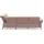 Home Affaire Ecksofa HOME AFFAIRE "Coco L-Form", rosa (altrosa), B:294cm T:242cm, 95% Polyester, 5% Polyamid, Sofas, Ecksofa, Sitztiefen-, Arm- und Kopfteilverstellung, Cord-Bezug, Fußhöhe 15 cm