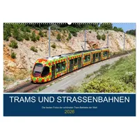 Calvendo Trams und Straßenbahnen (Wandkalender 2026 DIN A2 quer),
