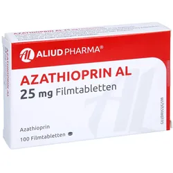 Azathioprin AL 25 mg Filmtabletten 100 St