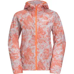 Jack Wolfskin Prelight Wind Jacket W grid camo digital orange (8312) S