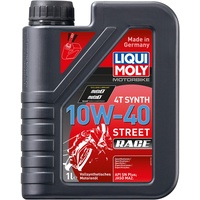 LIQUI MOLY Motorbike 4T Synth 10W-40 Street Race | 1 L | Motorrad 4-Takt-Öl | Art.-Nr.: 20753