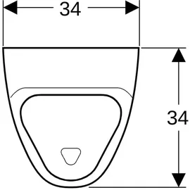 Geberit Alivio Urinal (238100000)