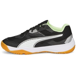 Puma Hallen-Indoorschuhe Solarflash II schwarz Kinder