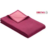 Ibena Cotton Pur 140 x 200 cm violett/rosa