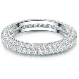 Trilani Ring Sterling Silber Zirkonia in silber | Gr.: 52