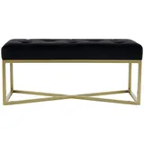 Kayoom Sitzbank Kristy 100 Schwarz / Gold