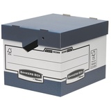 BANKERS BOX SYSTEM Bankers Box »System Heavy Duty Ergo Box (ergonomischer Tragegriffen) 10 Stück blau/weiß
