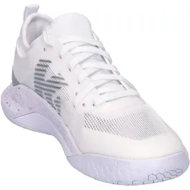 Kempa Hallen-Sport-Schuhe Kourtfly W in weiß/silber | Gr.: 8