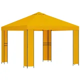 vidaXL Pavillon 3 x 3 m Gelb