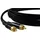 SOMMER CABLE Cinch Kabel 2x2 1m sw Hicon